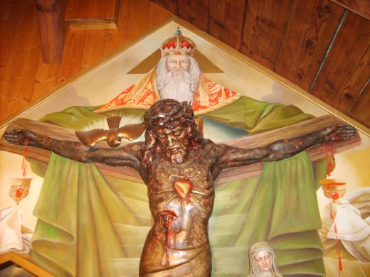 Jesus am Kreuz